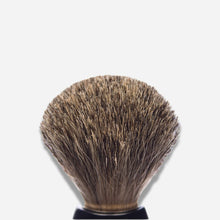 Load image into Gallery viewer, Black Shaving Brush - Pure Grey