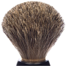 Load image into Gallery viewer, Black Shaving Brush - Pure Grey
