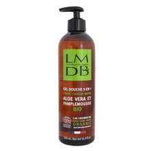 Load image into Gallery viewer, 3-in-1 organic aloe vera and grapefruit Shower Gel
