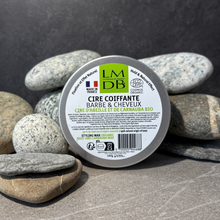 Load image into Gallery viewer, ECOCERT-certified organic styling wax for beards and hair
