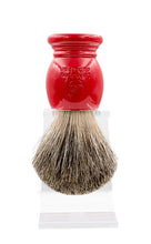 Load image into Gallery viewer, Red Ferrari Shaving Brush - Pure Grey
